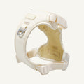 Beige Front soft mesh adjustable dog harness catalogue view for private label buyers
