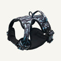 Blue Harness camouflage oxford dog harness collar and leash set catalogue view for private label buyers