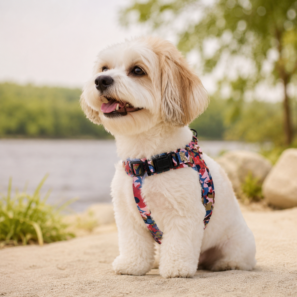 No-Pull Control Dog Harness with Rear Handle