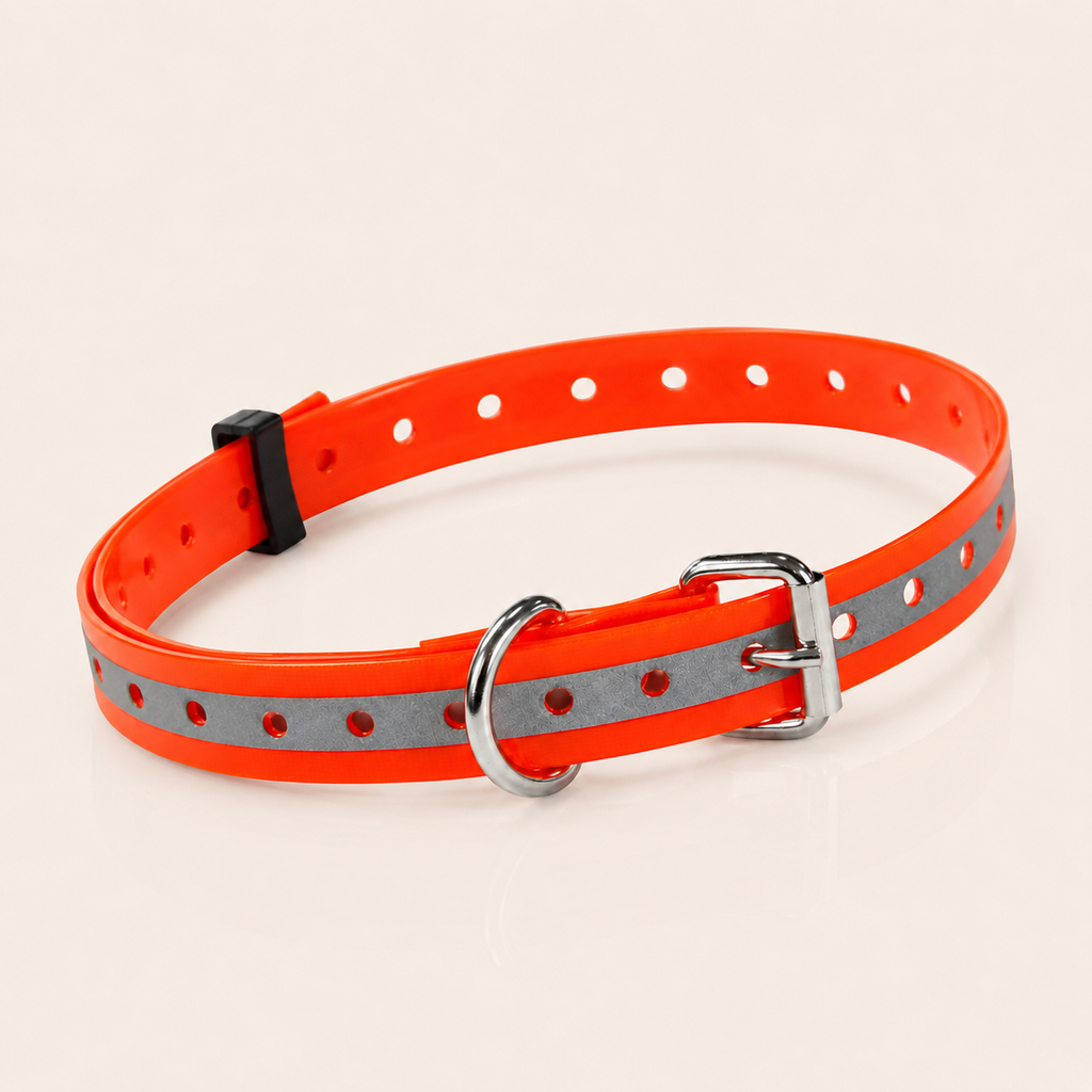 Reflective TPU Training Collar Strap
