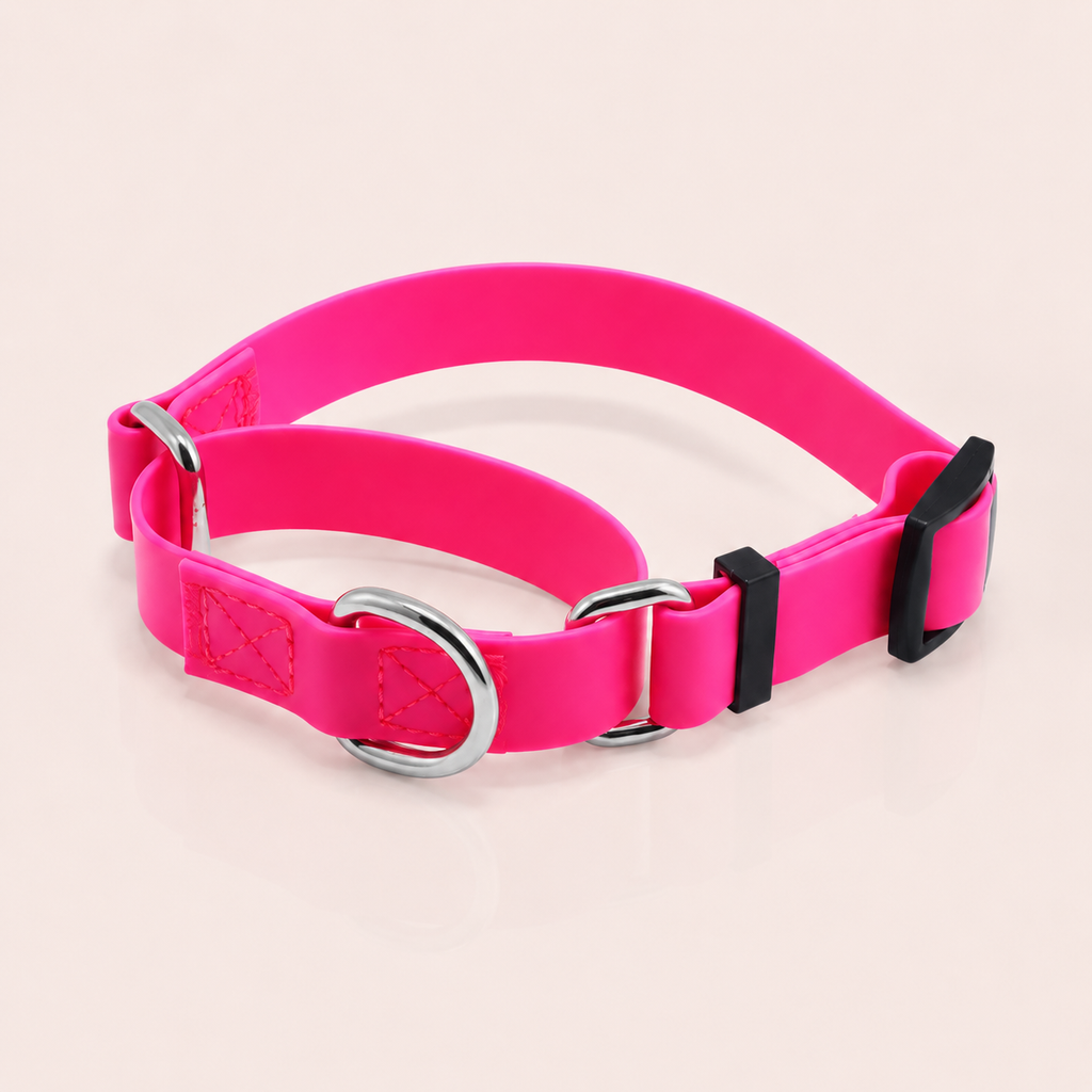 Heavy Duty Waterproof PVC Dog Collar with Control Handle