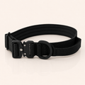 Heavy Duty Tactical Dog Collar with Aluminum Buckle and Control Handle