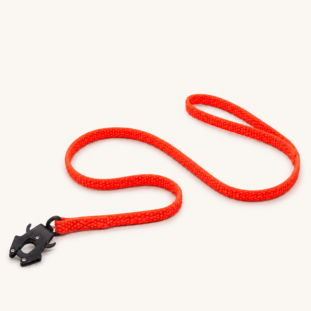 Waterproof Super Grip PVC Dog Leash with Heavy Duty Snap Hook