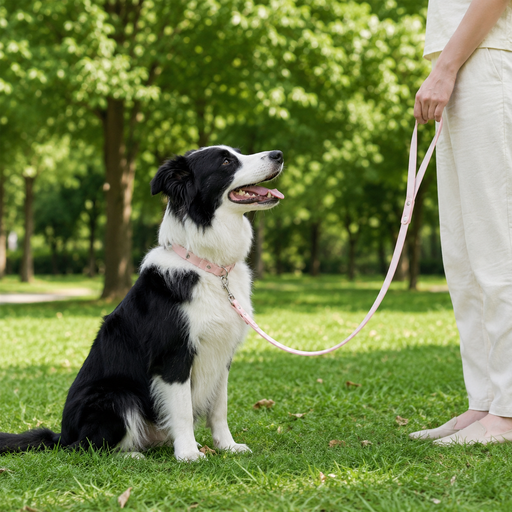 Waterproof PVC Dog Leash with Zinc Alloy Swivel Hook