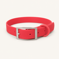 Coral PVC-Coated Dog Collar