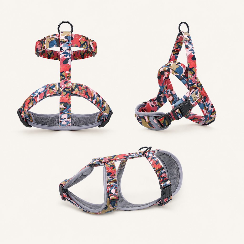 No-Pull Control Dog Harness with Rear Handle