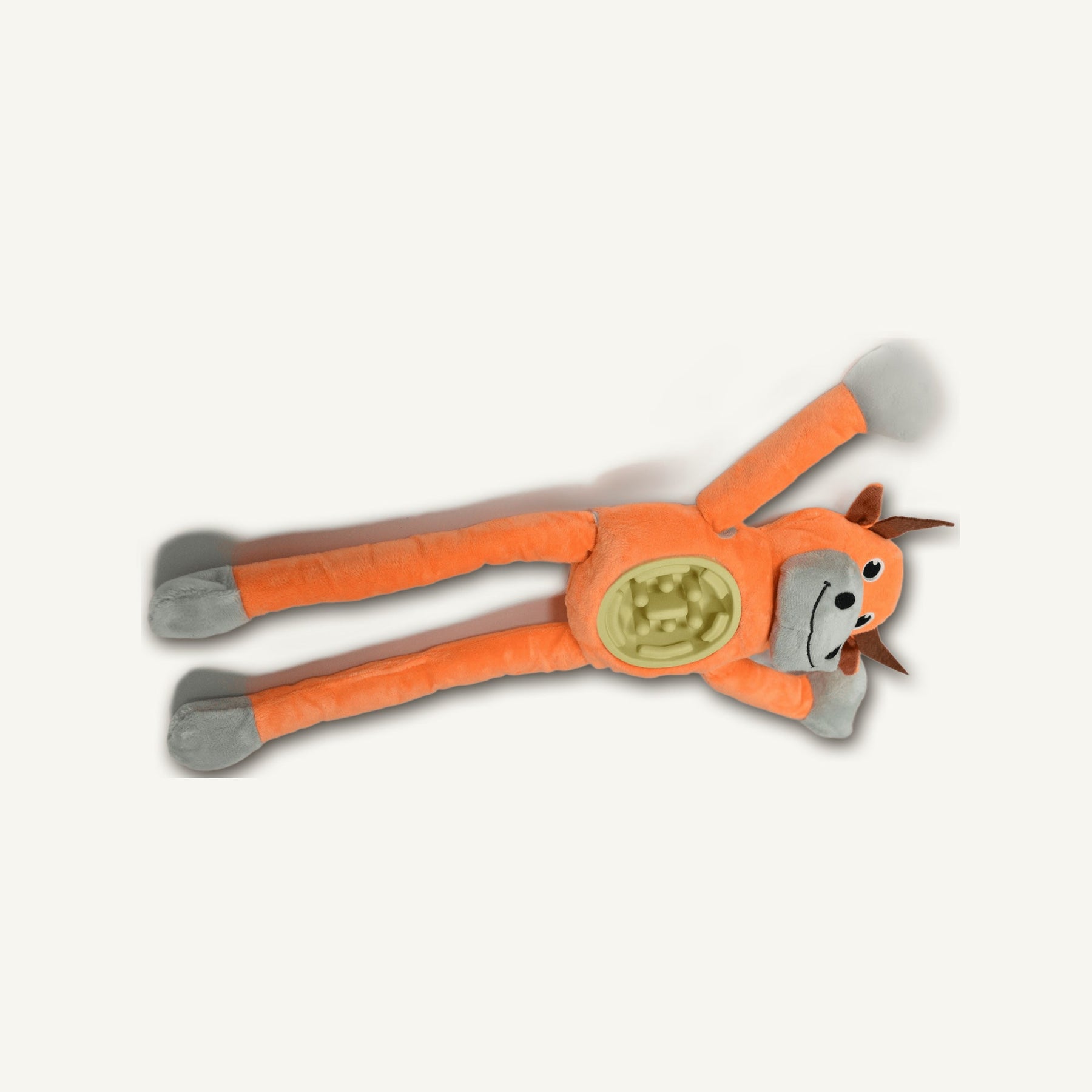 Long-Limbed Slow Feeder Cow – GMJ023 alternate product angle on warm neutral background for wholesale pet brands