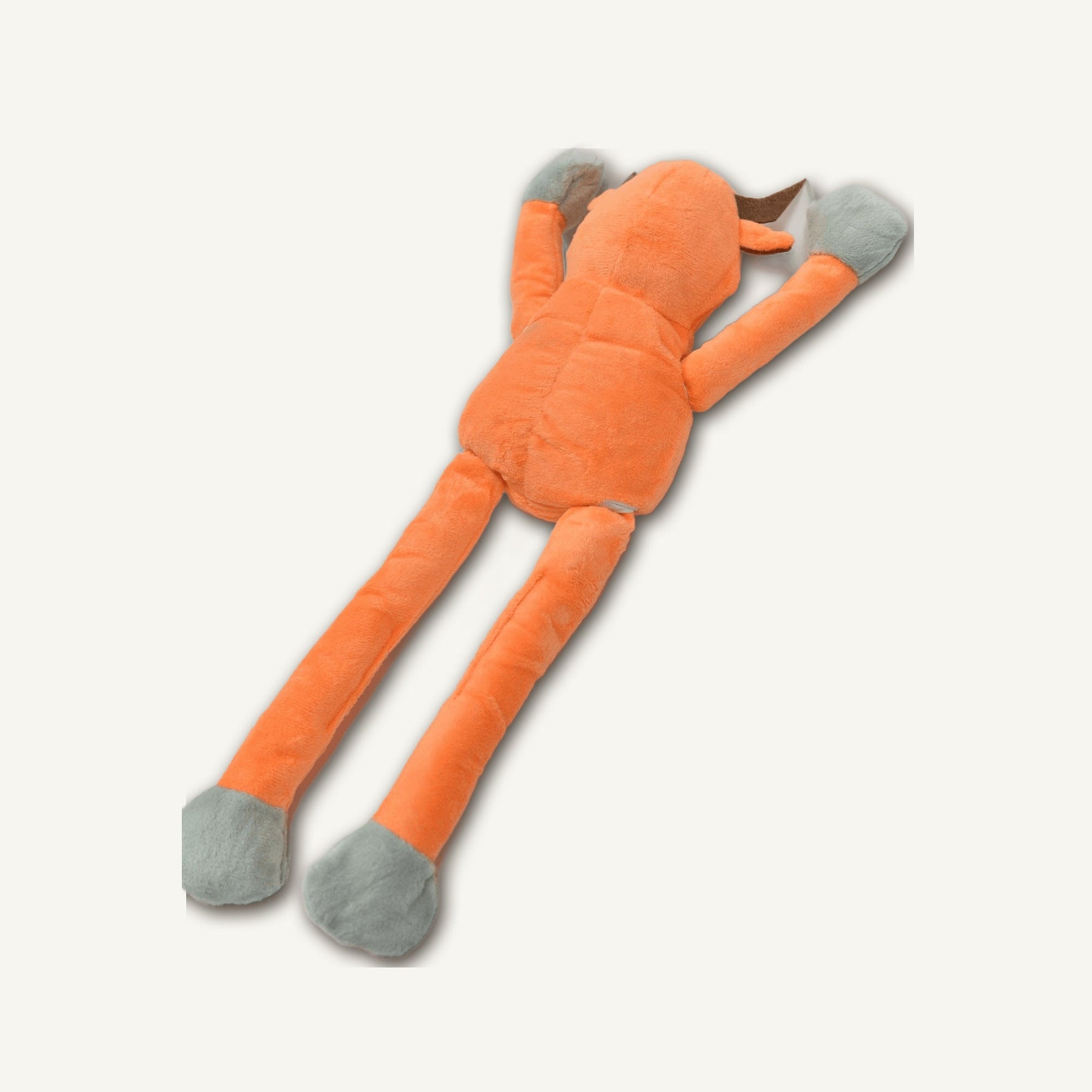Long-Limbed Slow Feeder Cow – GMJ023 rear perspective view on warm neutral background for wholesale pet brands