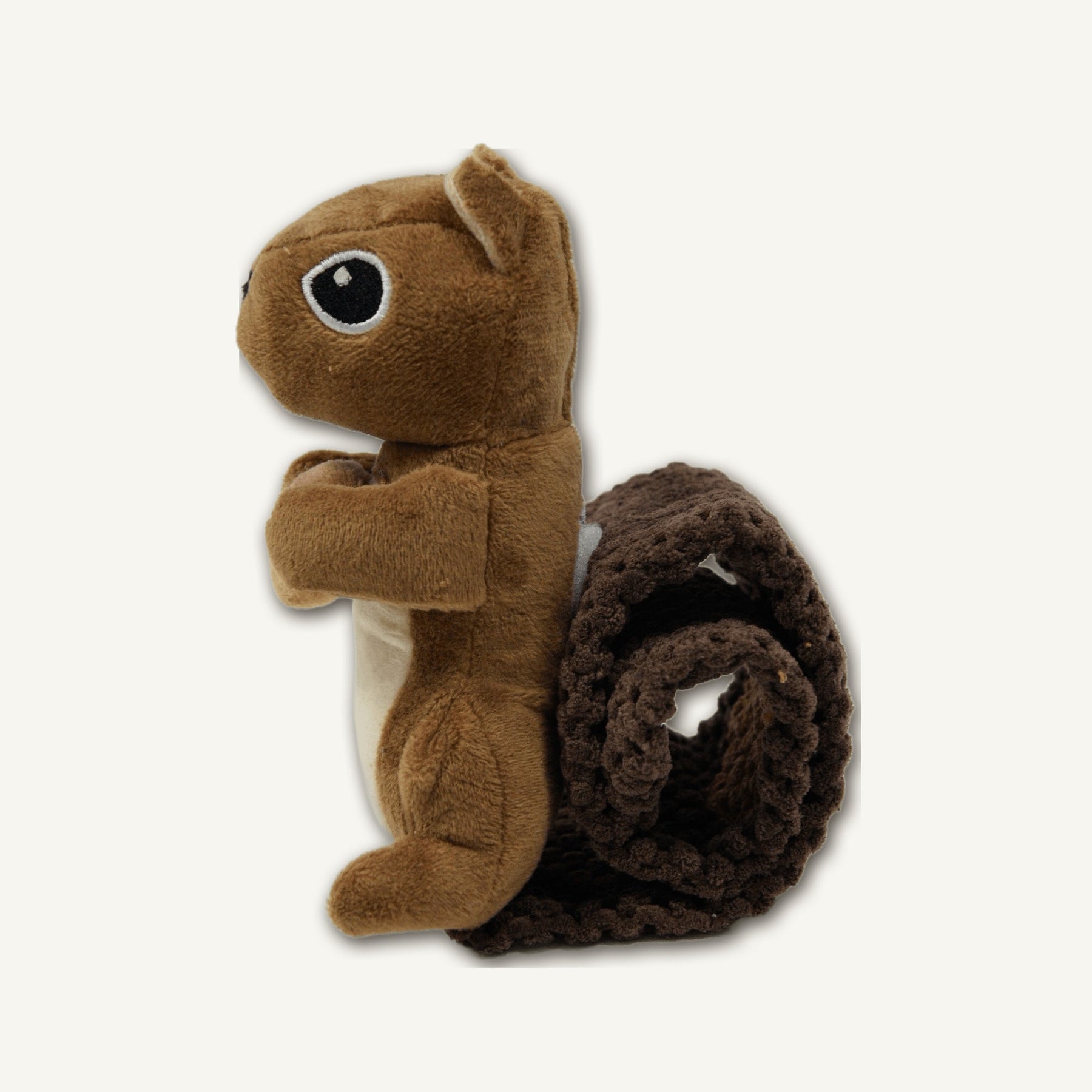 Treat-Hiding Squirrel – GMR130 hero product view on warm neutral background for wholesale pet brands