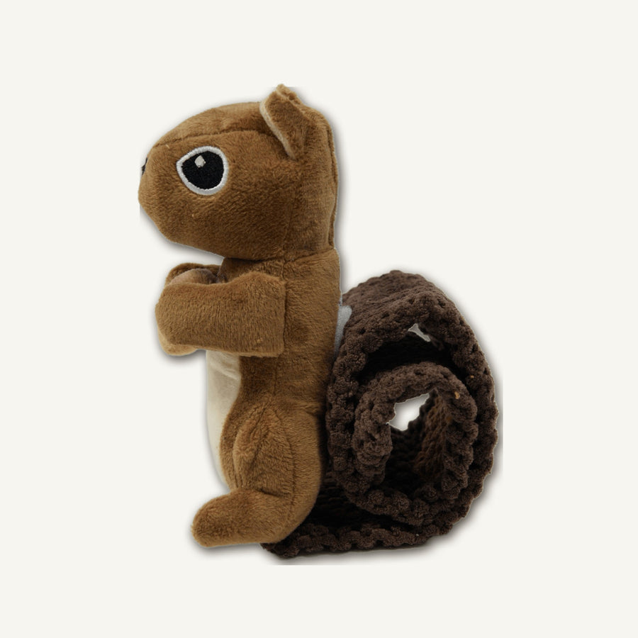 Treat-Hiding Squirrel – GMR130 hero product view on warm neutral background for wholesale pet brands