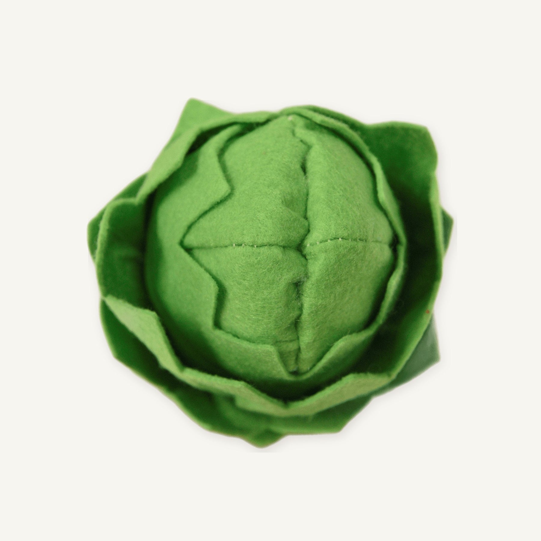 Artichoke Snuffle Toy – GMR210 rear perspective view on warm neutral background for wholesale pet brands
