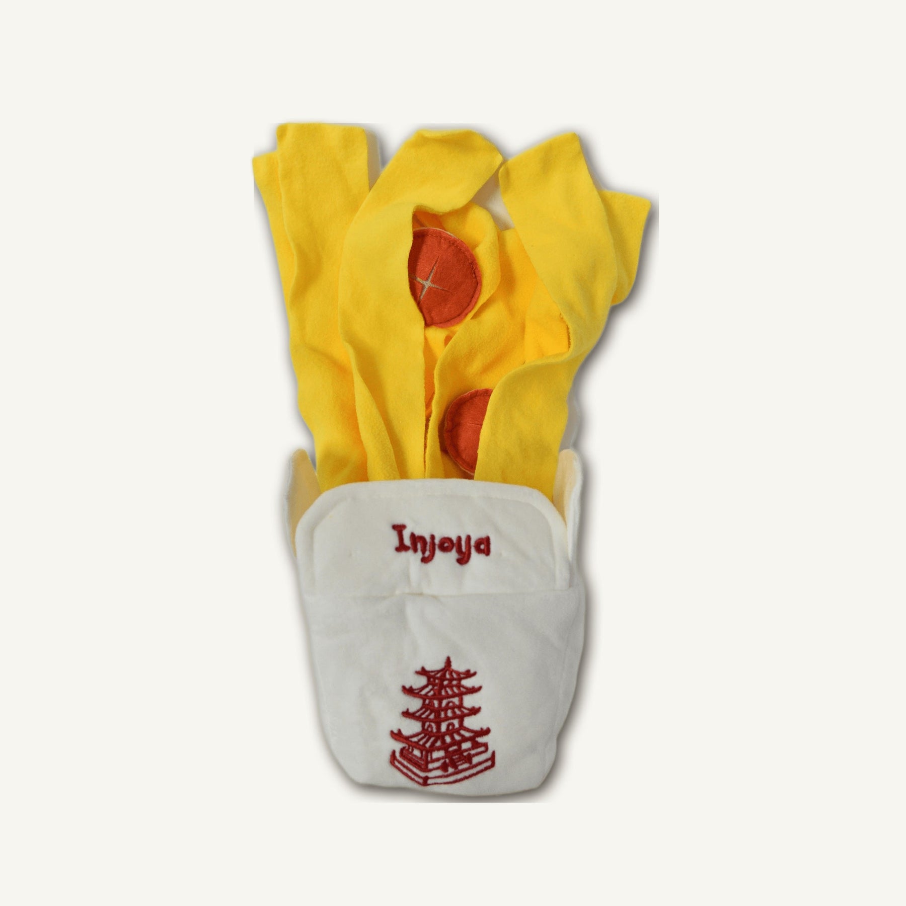 Chinese Meal Box Snuffle Toy – GMR212 hero product view on warm neutral background for wholesale pet brands