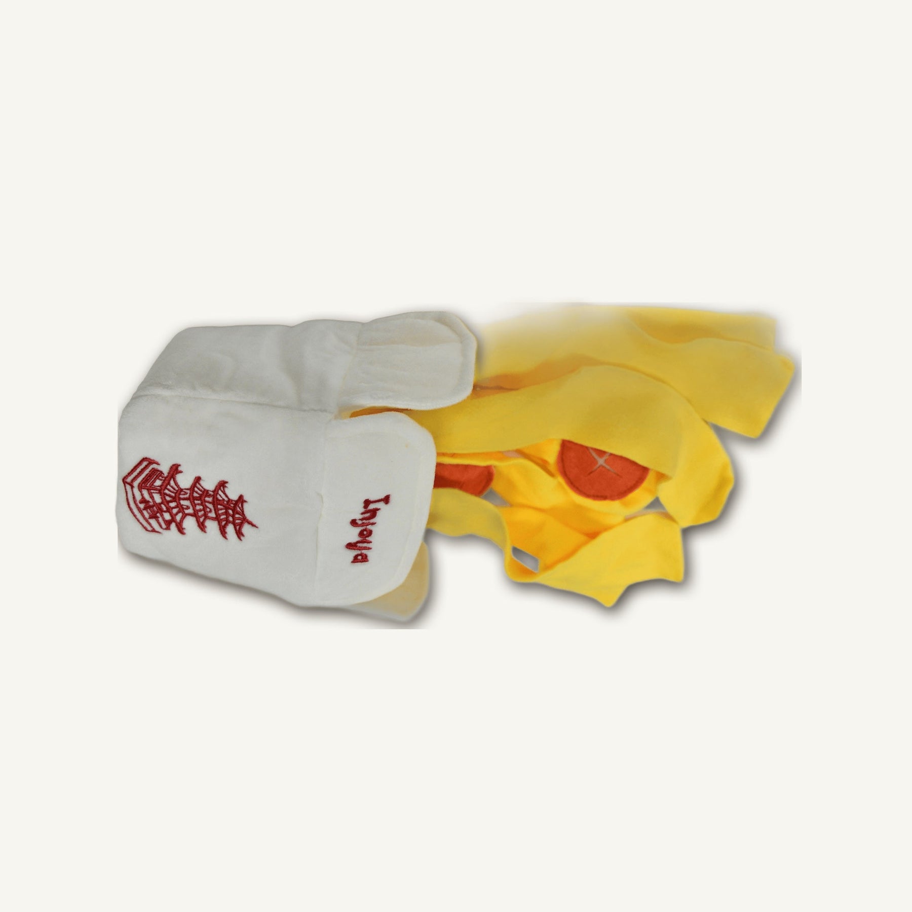 Chinese Meal Box Snuffle Toy – GMR212 alternate product angle on warm neutral background for wholesale pet brands