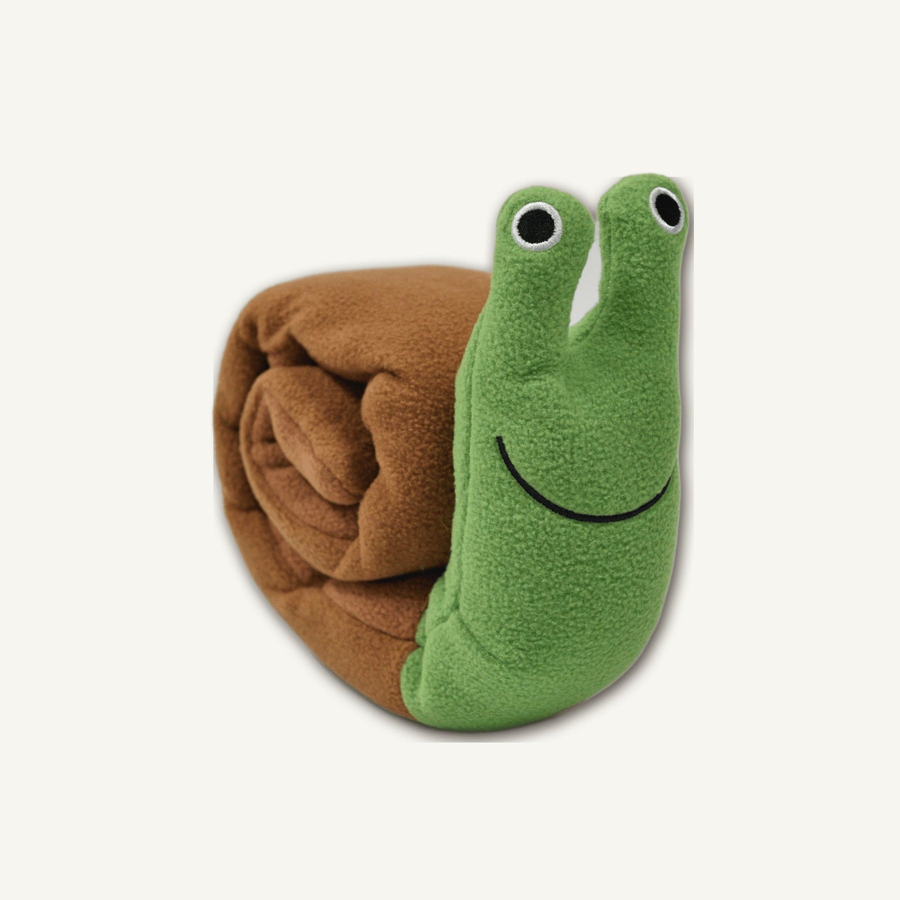 Snail Snuffle Toy – GMR213 hero product view on warm neutral background for wholesale pet brands