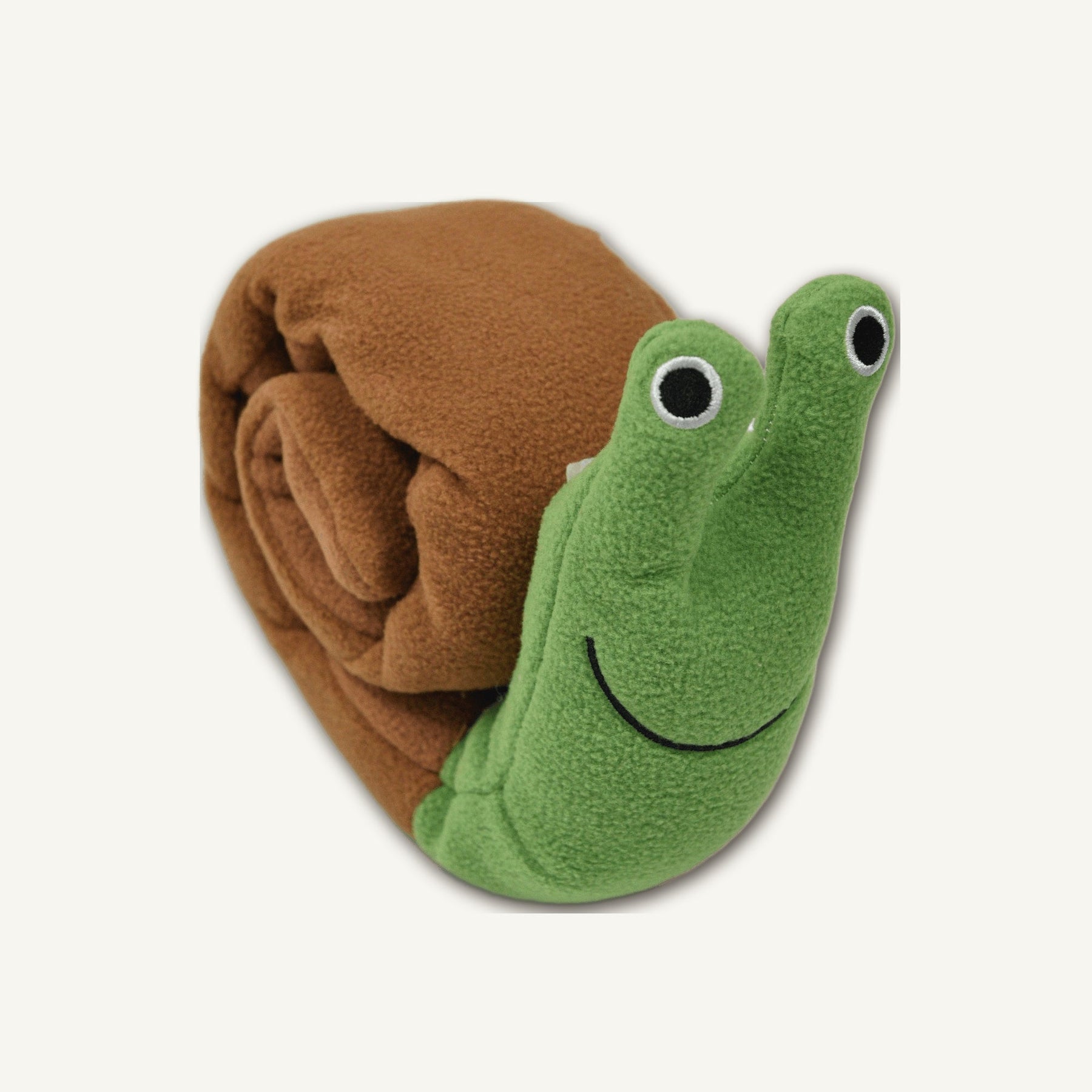 Snail Snuffle Toy – GMR213 alternate product angle on warm neutral background for wholesale pet brands