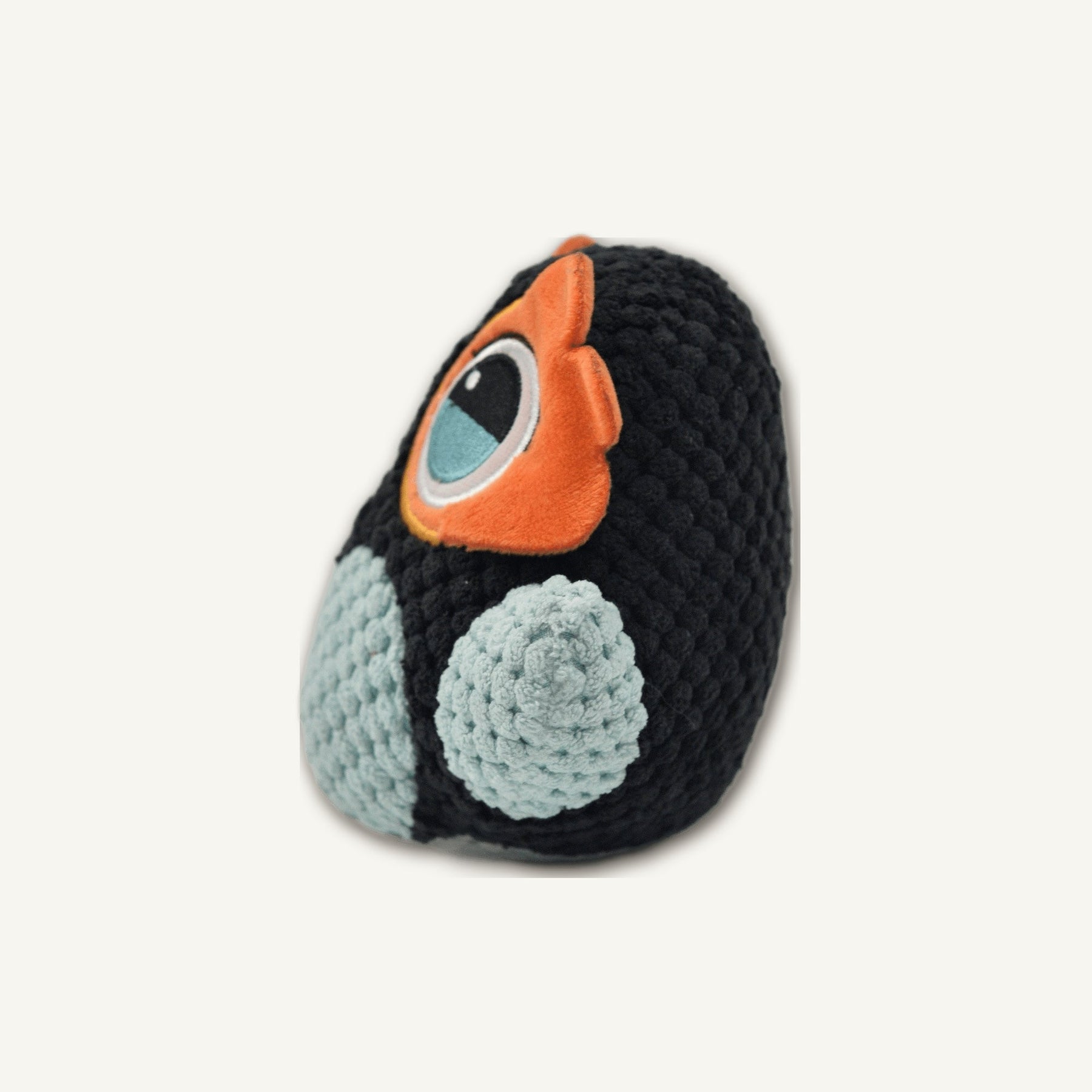 Bird Plush Toy – GMR343 rear perspective view on warm neutral background for wholesale pet brands