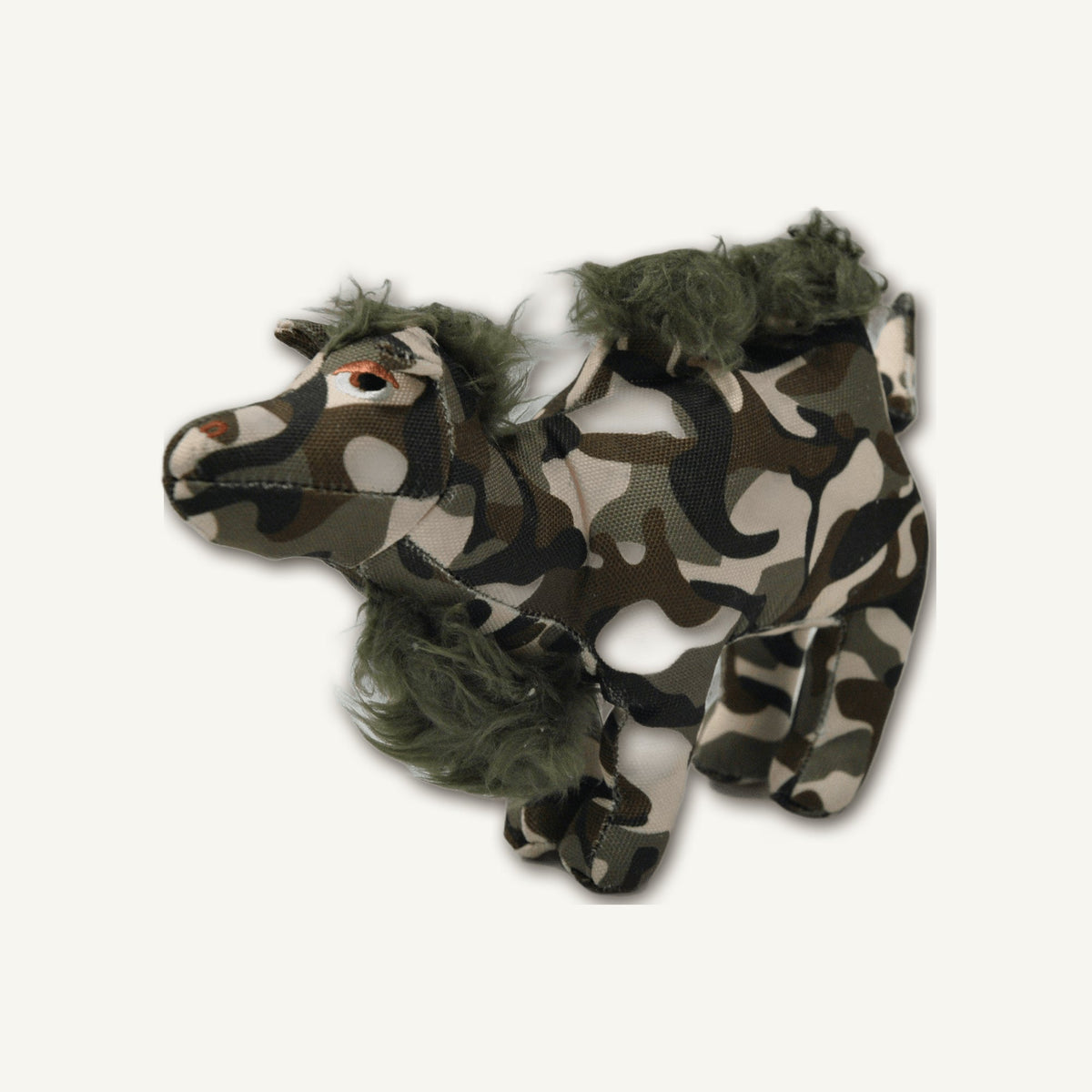 Grey Wild Boar Plush Toy – GMR468 hero product view on warm neutral background for wholesale pet brands