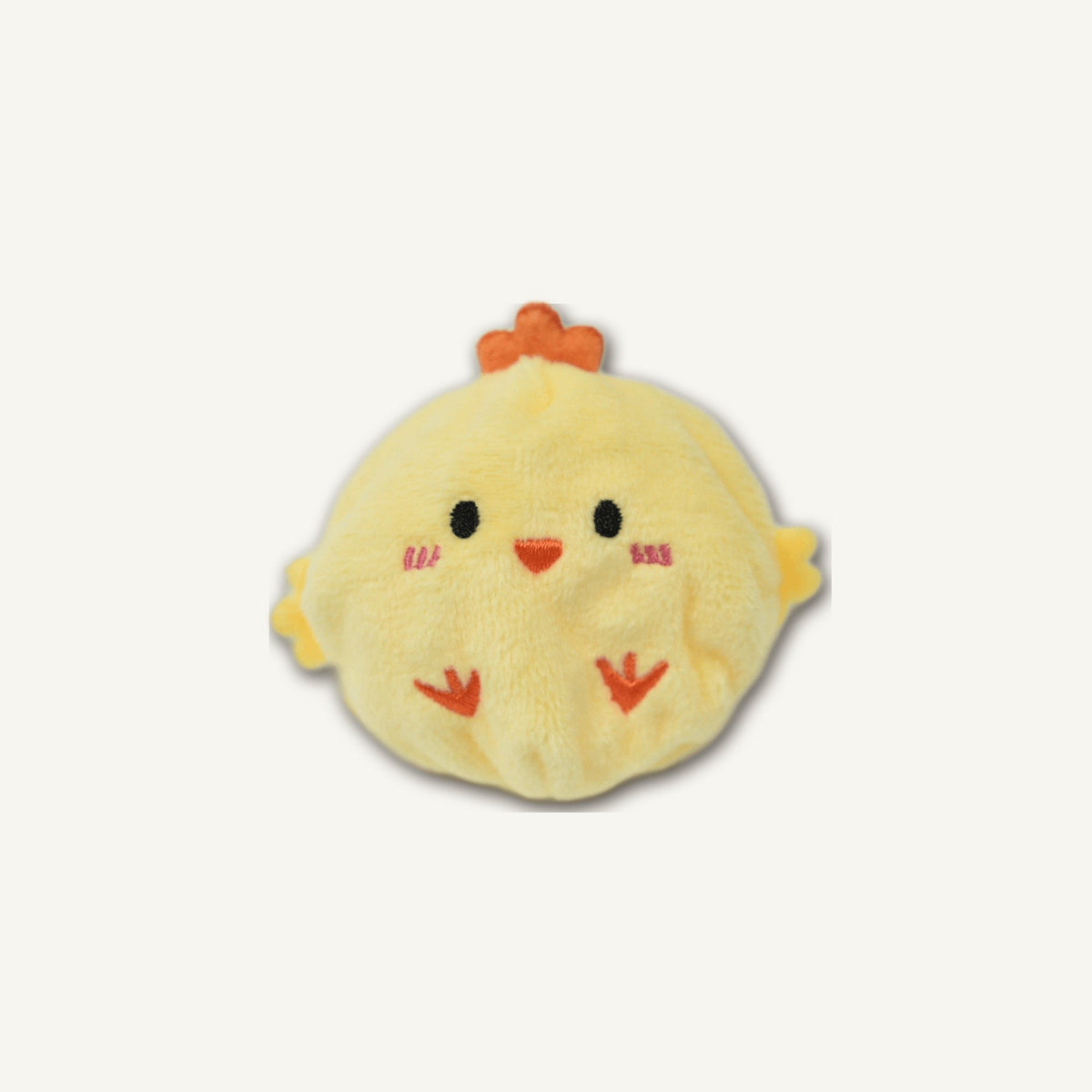 Cute Chick Spiky Ball – GMR521 hero product view on warm neutral background for wholesale pet brands