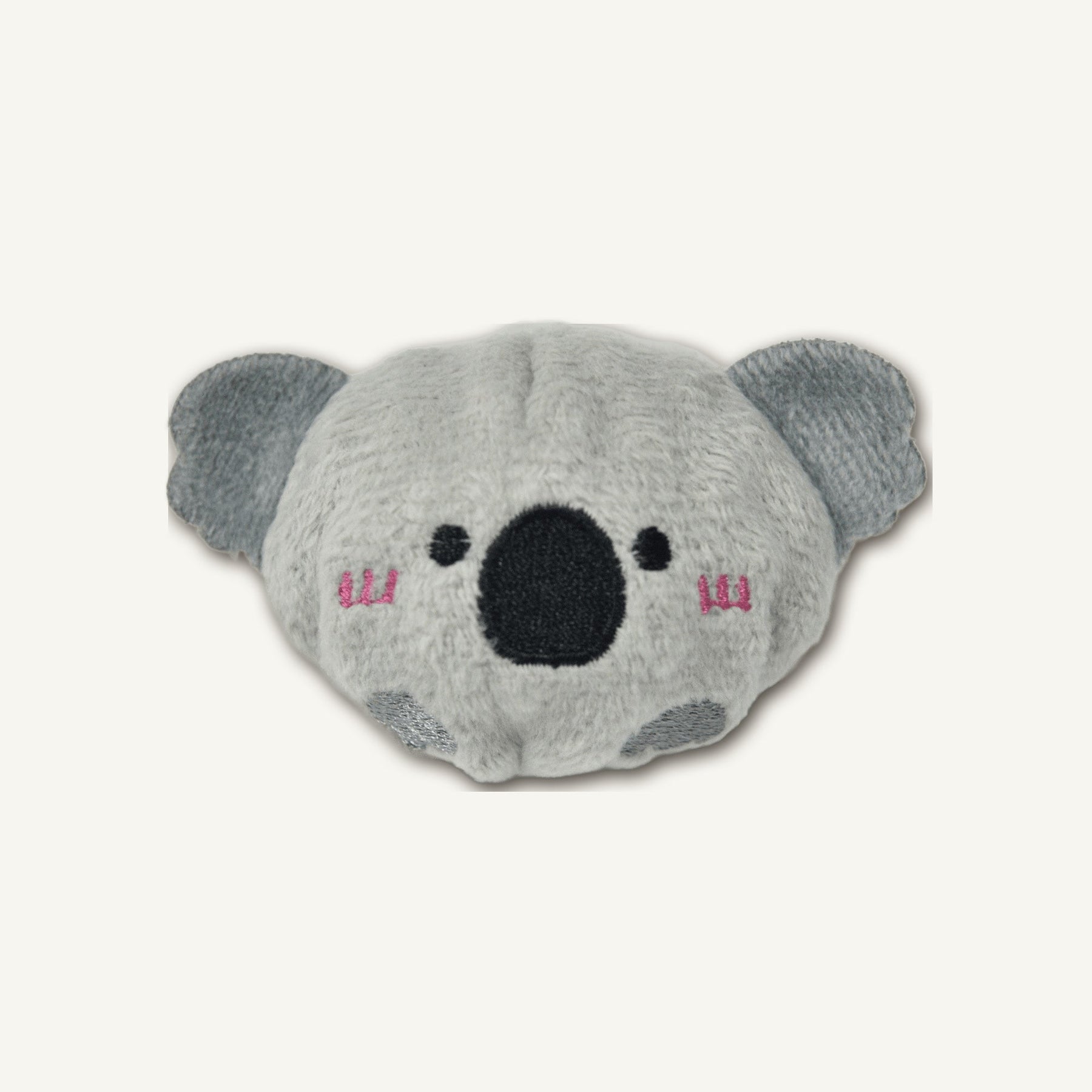 Lazy Koala Spiky Ball – GMR568 hero product view on warm neutral background for wholesale pet brands