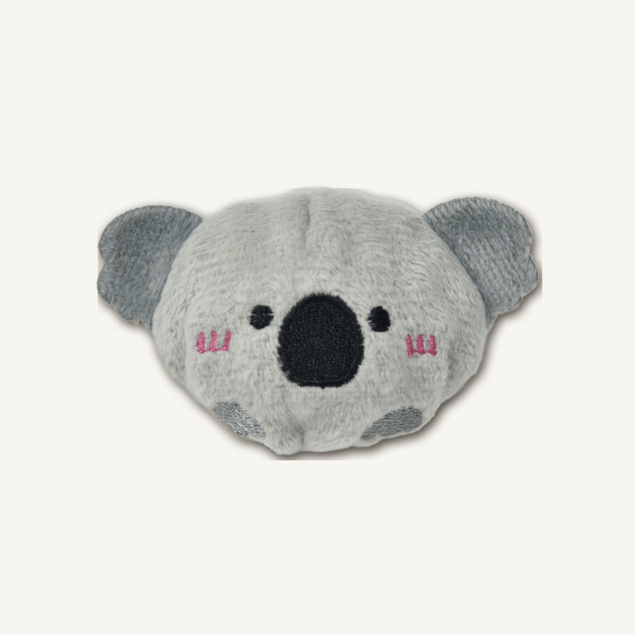 Lazy Koala Spiky Ball – GMR568 hero product view on warm neutral background for wholesale pet brands