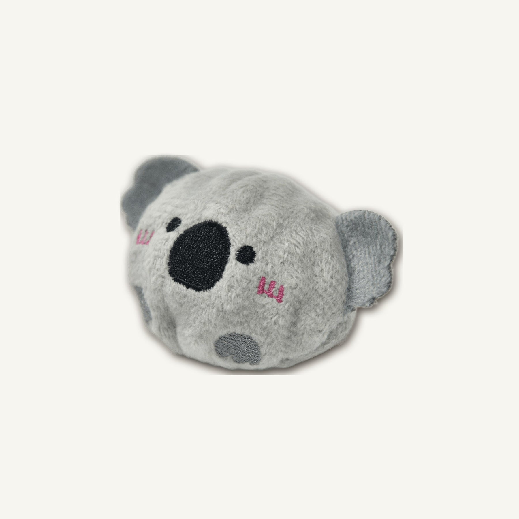 Lazy Koala Spiky Ball – GMR568 top perspective view on warm neutral background for wholesale pet brands