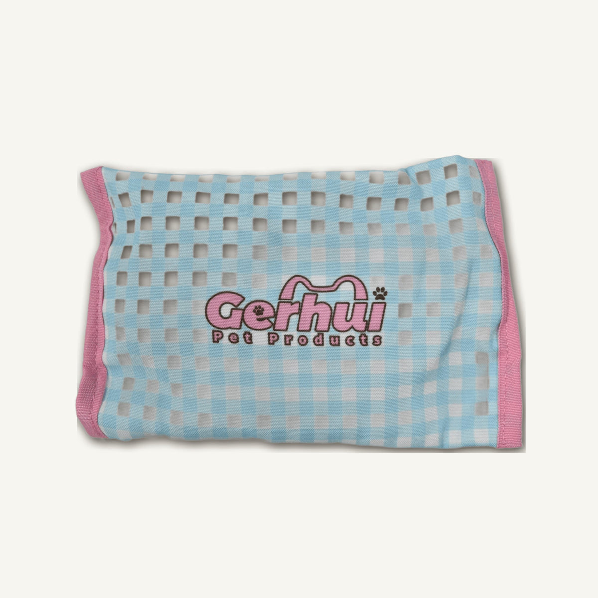 Plush Pet Wet Wipes Toy – GMR587 construction detail view on warm neutral background for wholesale pet brands