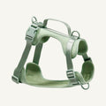Light Green padded no pull dog harness with control handle catalogue view for private label buyers