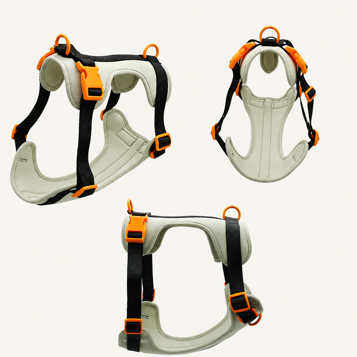 Multi-Point Padded Control Dog Harness