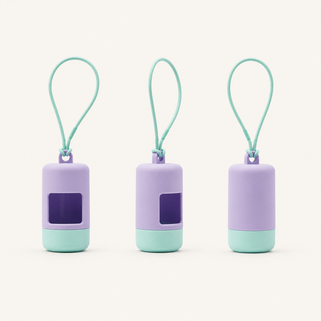 Compact ABS Pet Waste Bag Dispenser