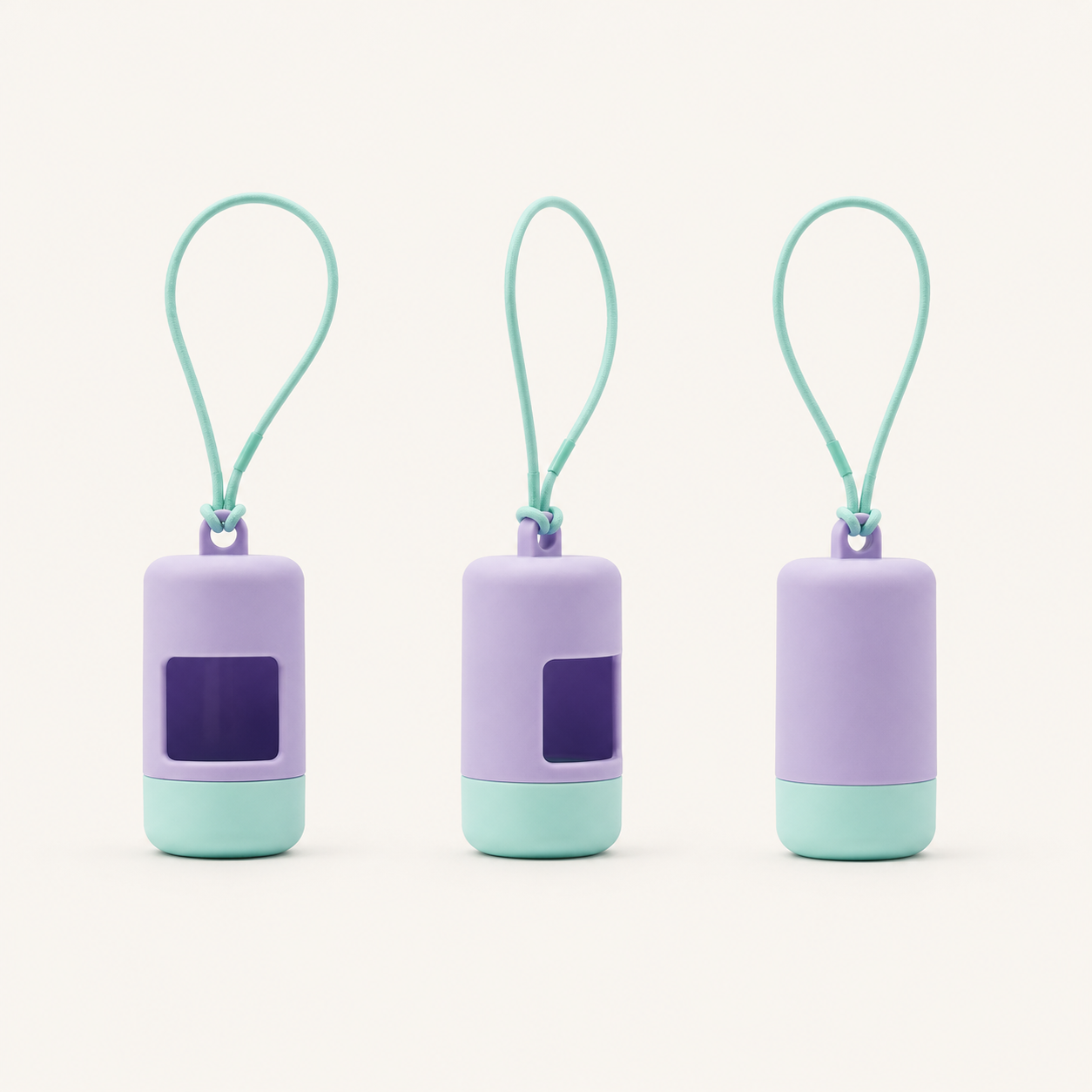 Compact ABS Pet Waste Bag Dispenser