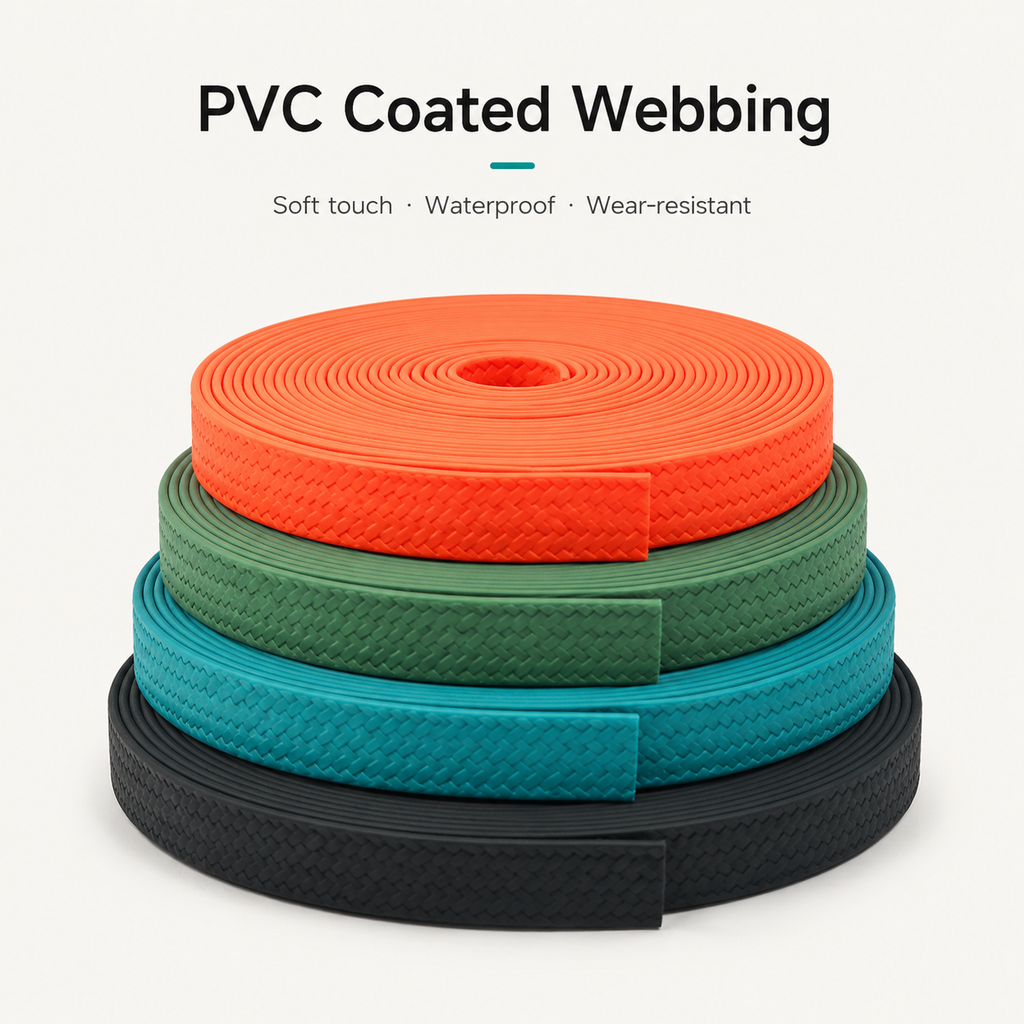 PVC Coated Polyester Webbing Tape for Pet Products