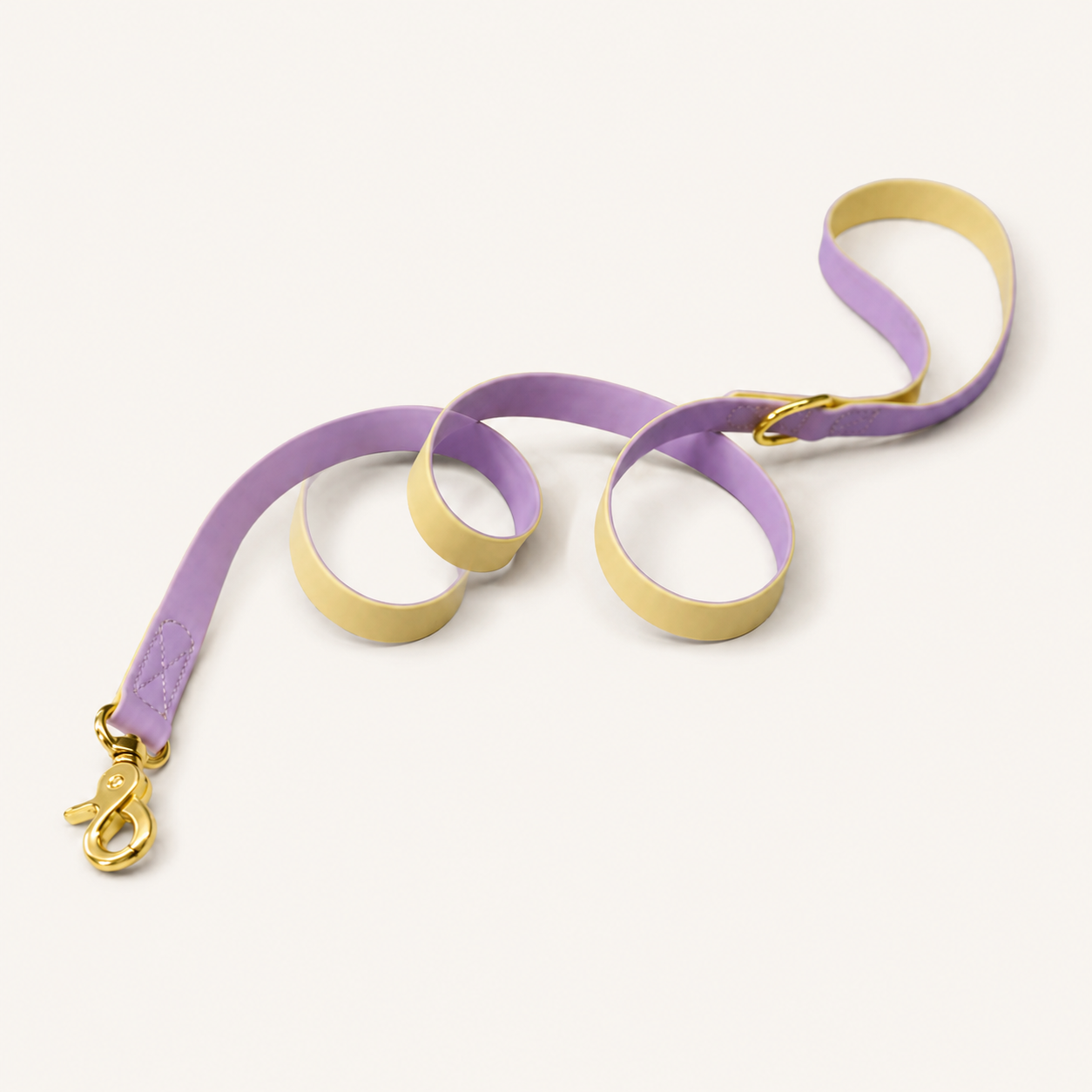 Two-Tone Waterproof PVC-Coated Dog Leash