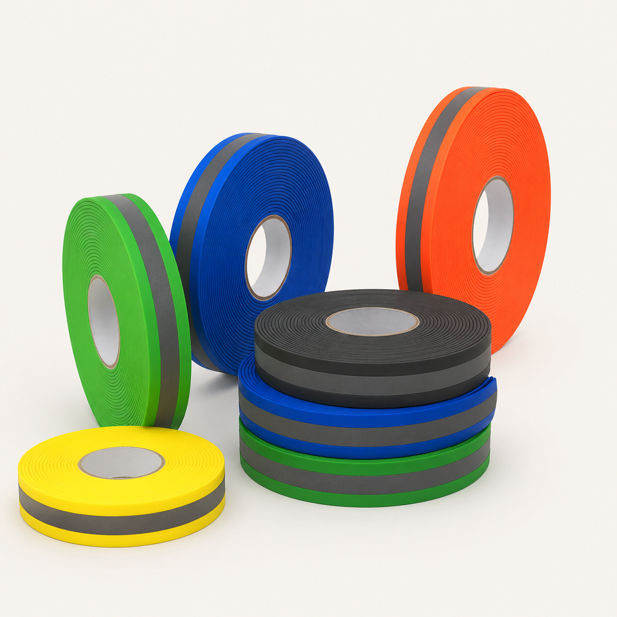 PVC Waterproof Reflective Coated Webbing Tape