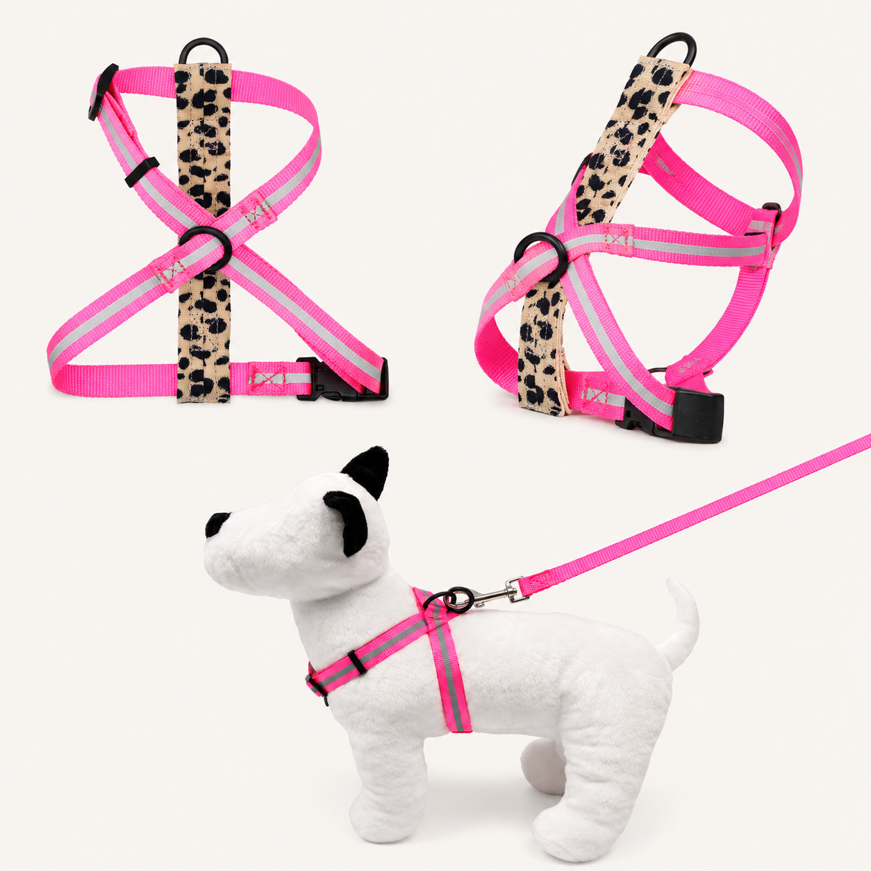 Figure-8 Reflective Small Dog Harness