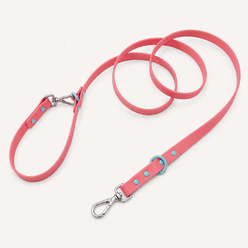 Waterproof PVC Coated Adjustable Dog Leash