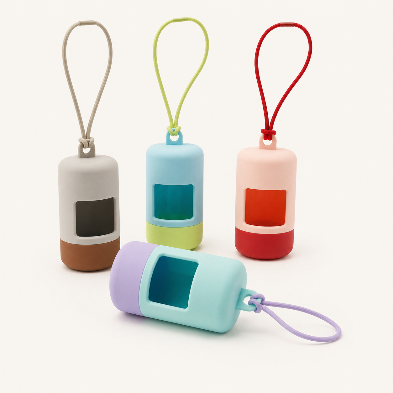 Compact ABS Pet Waste Bag Dispenser