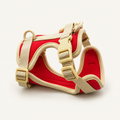 Red Sand Adjustable Padded Dog Harness