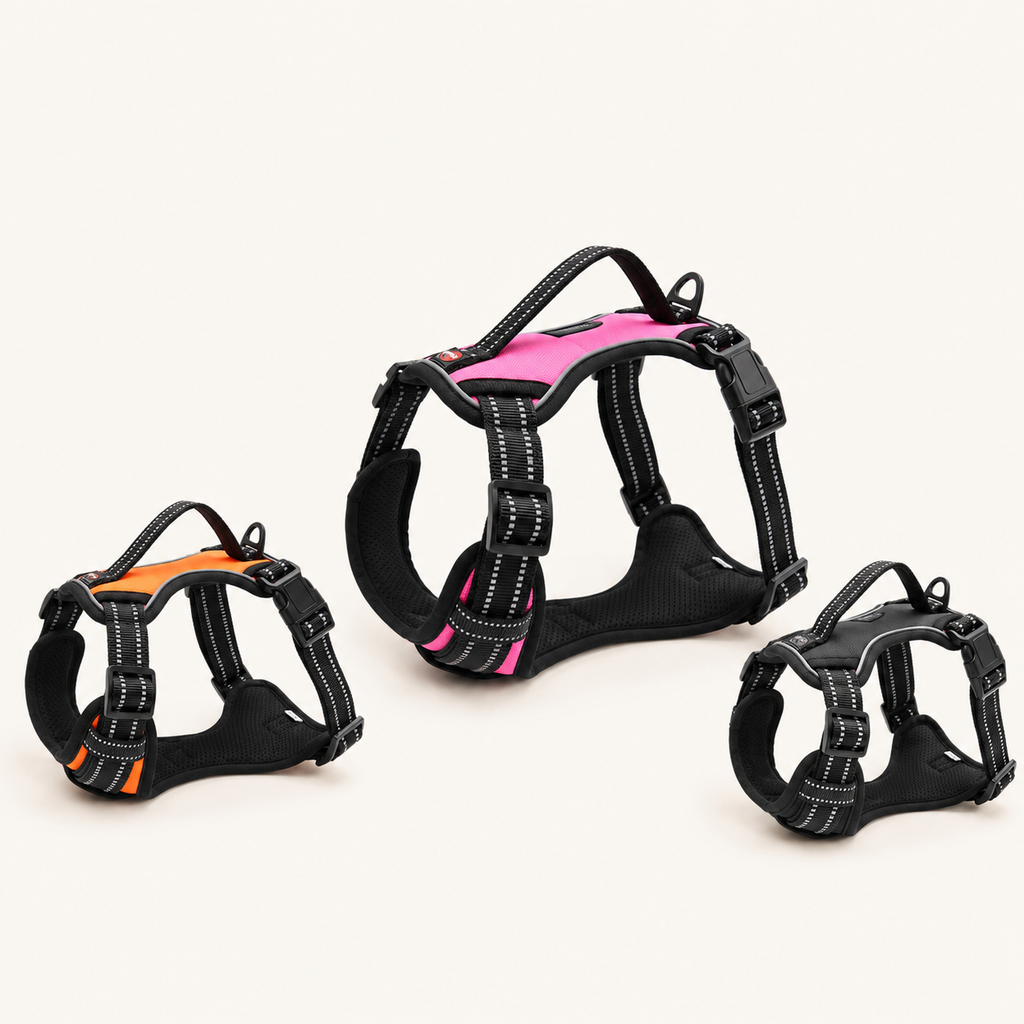 600D Oxford Reflective Dog Harness