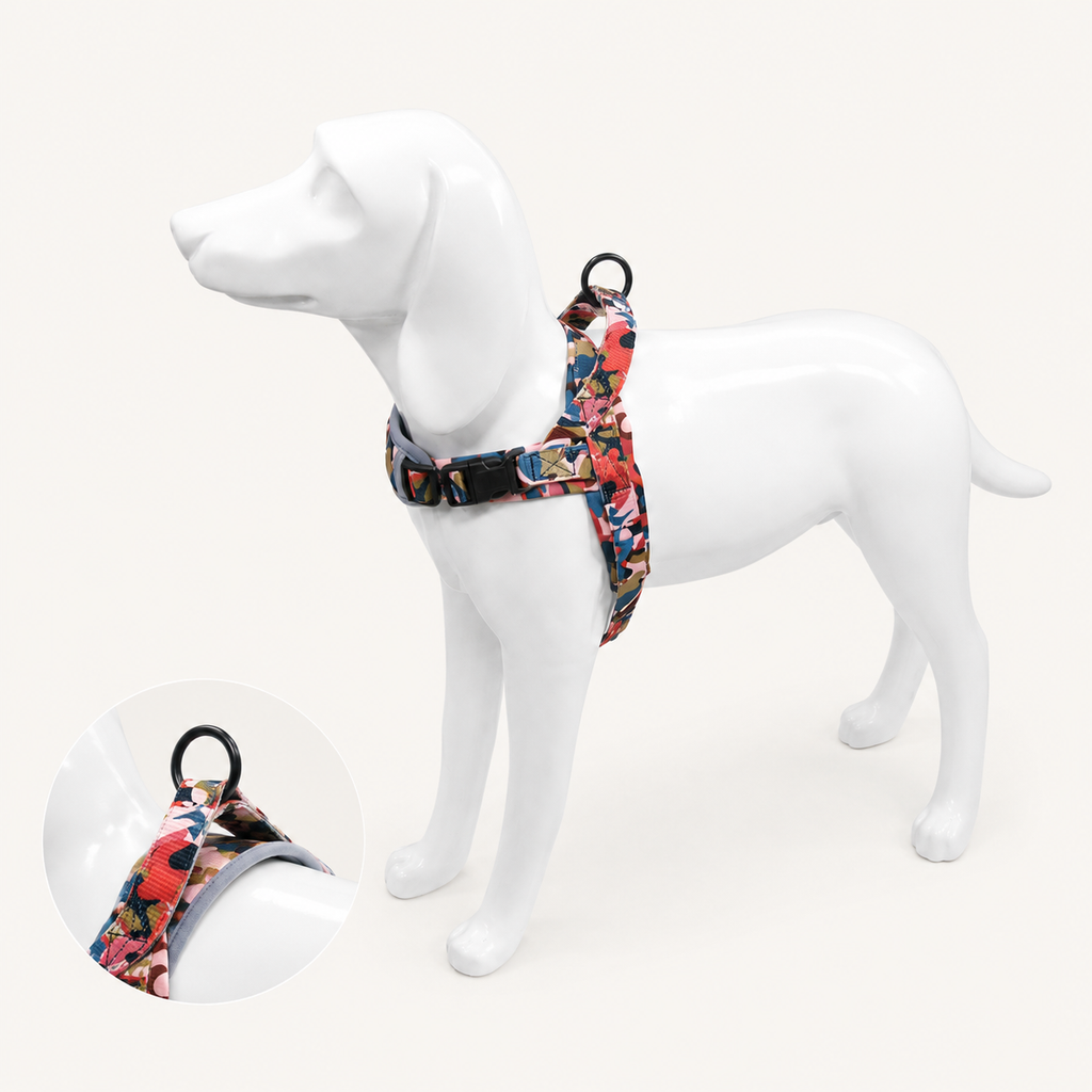 No-Pull Control Dog Harness with Rear Handle