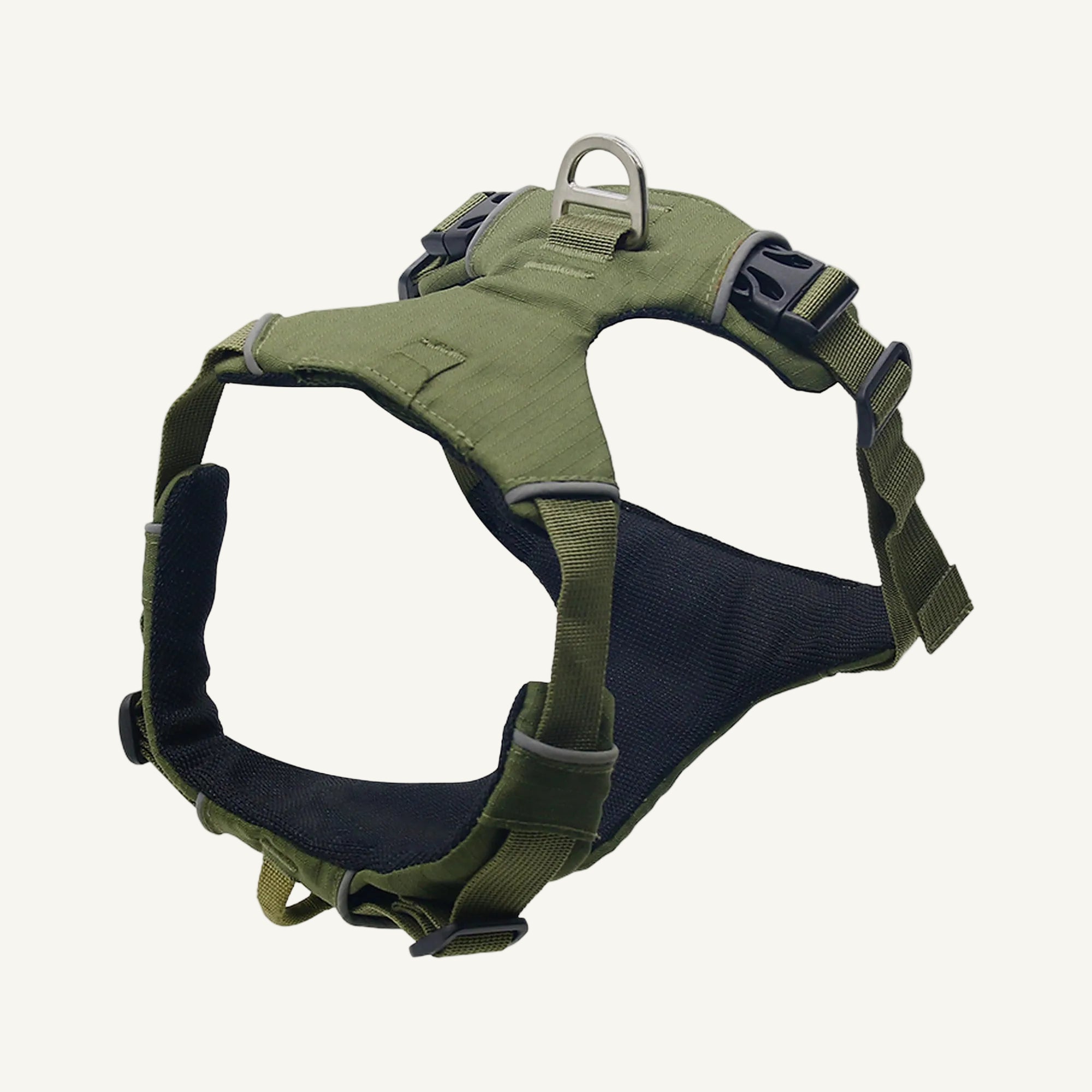 Side 300d grid nylon reflective dog harness catalogue view for private label buyers