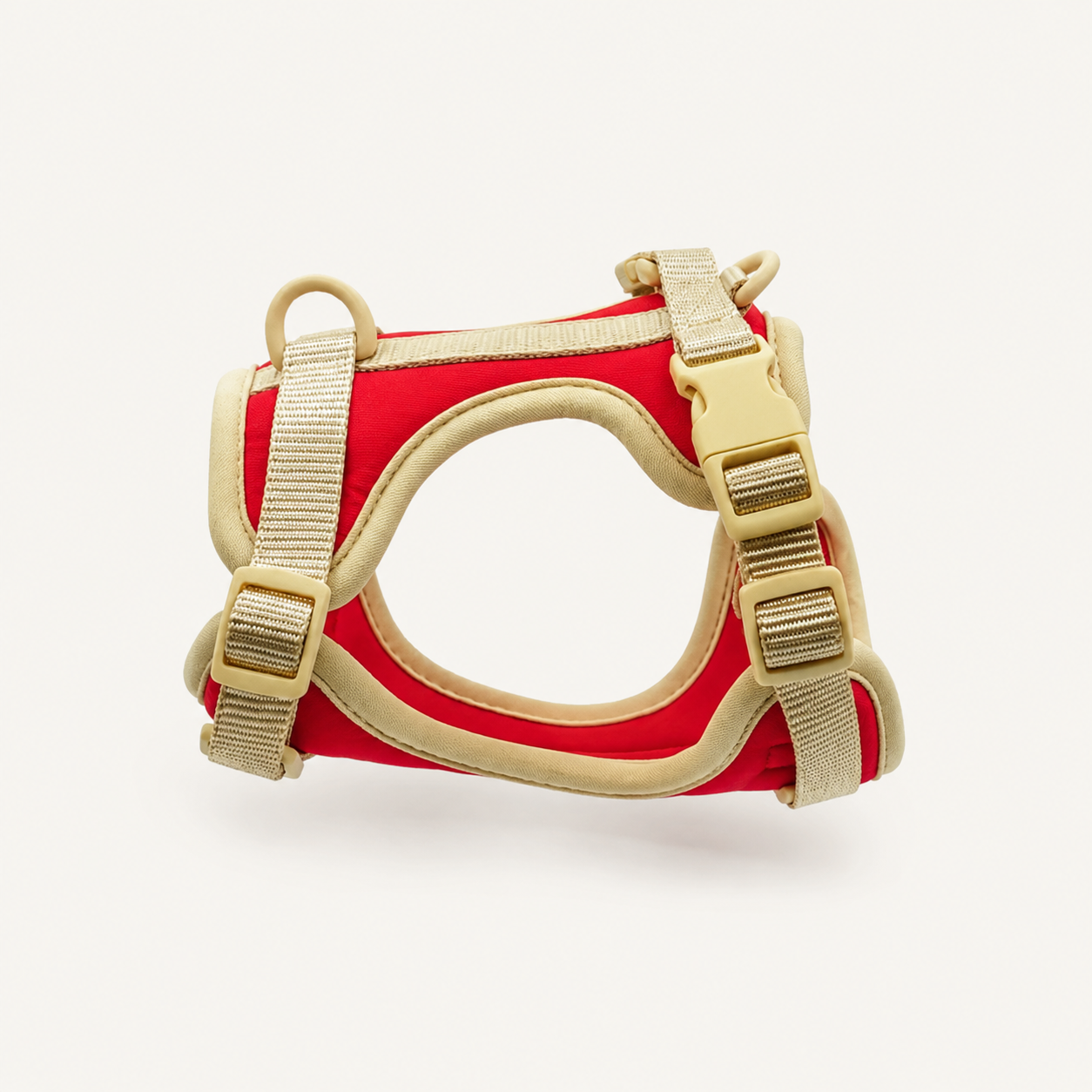 Red Sand Adjustable Padded Dog Harness