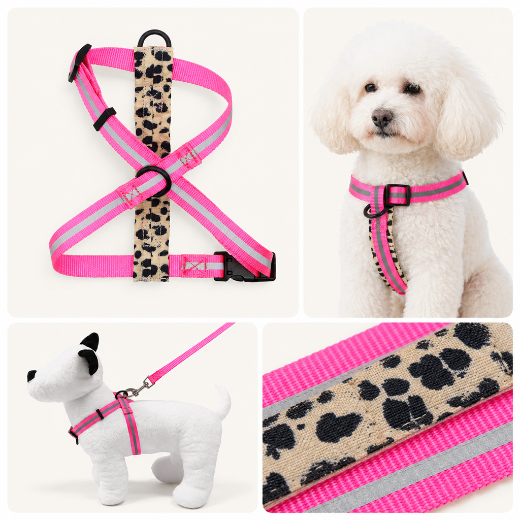 Figure-8 Reflective Small Dog Harness