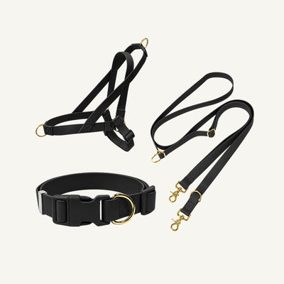 Wholesale Waterproof PVC Dog Harness Set | 3-Piece OEM Dog Walking Set