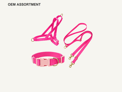 Wholesale Waterproof PVC Dog Harness Set | 3-Piece OEM Dog Walking Set
