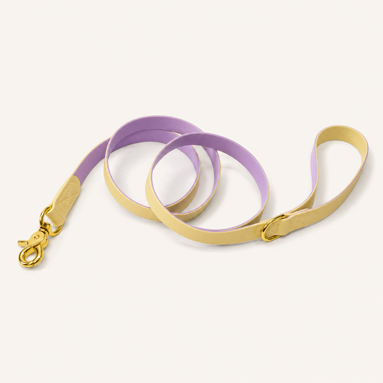 Two-Tone Waterproof PVC-Coated Dog Leash