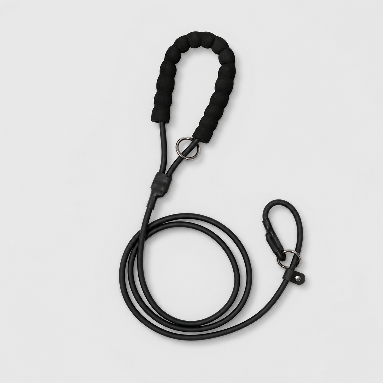 Waterproof PVC Slip Lead Dog Leash with Padded Handle