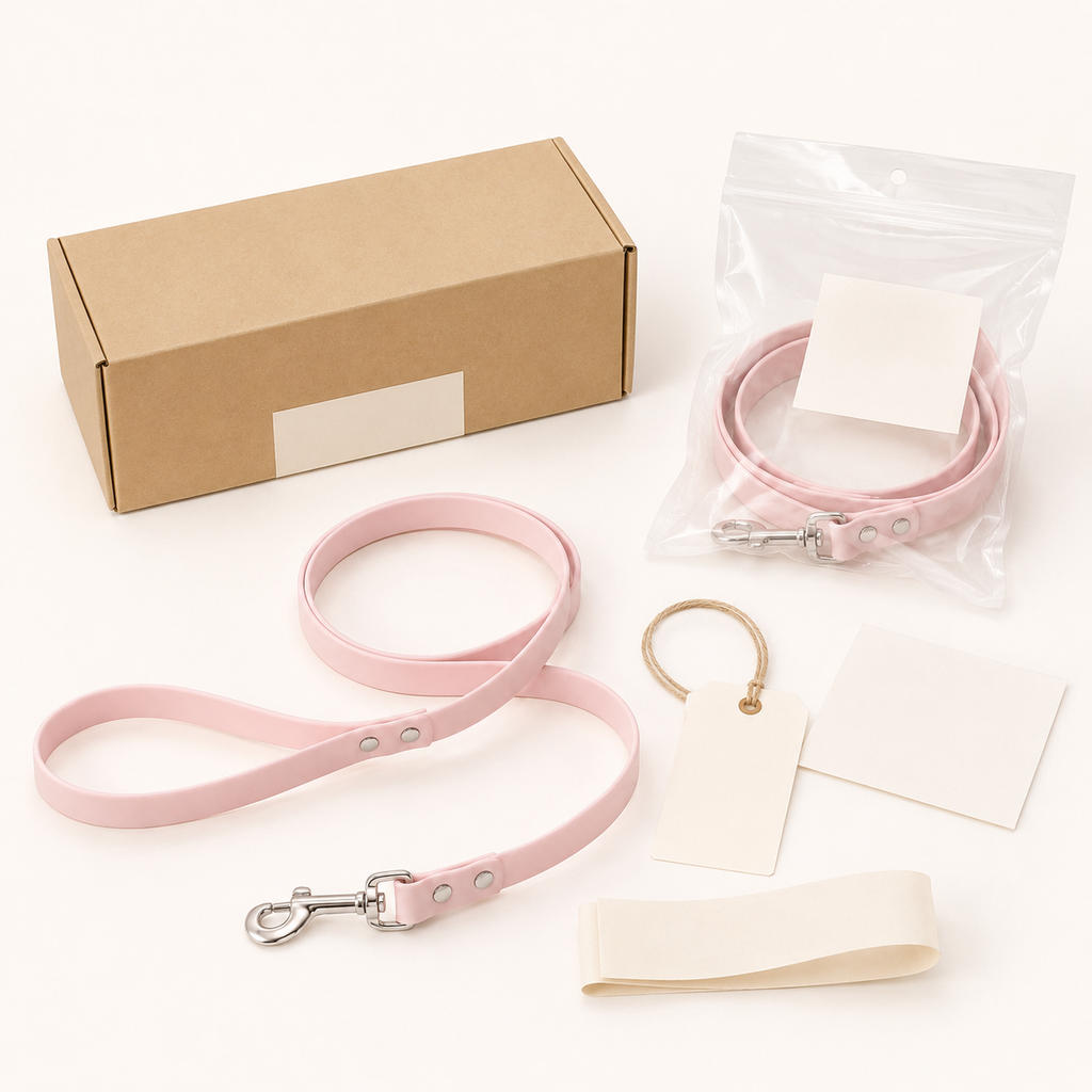 Waterproof PVC Dog Leash with Zinc Alloy Swivel Hook