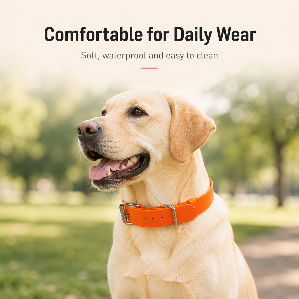 WideGuard TPU Dog Collar