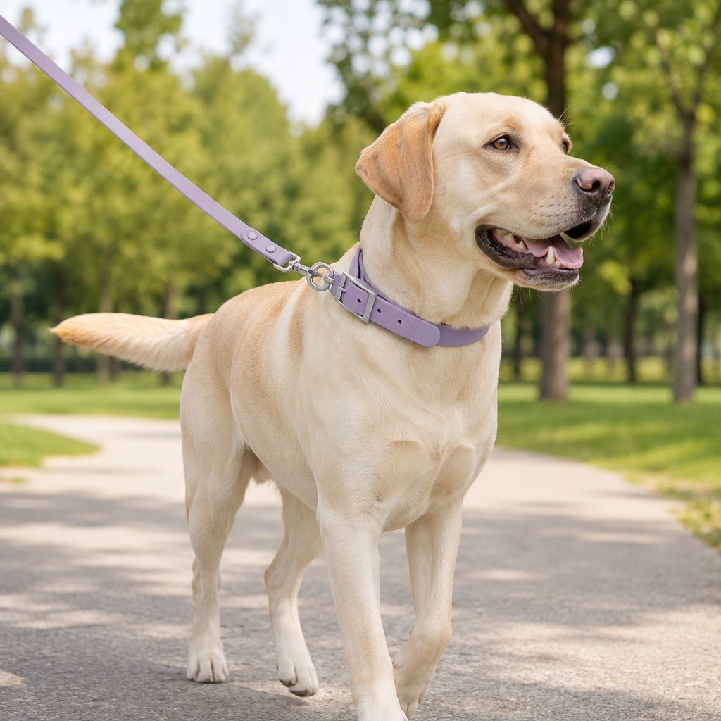 Macaroon PVC Dog Collar