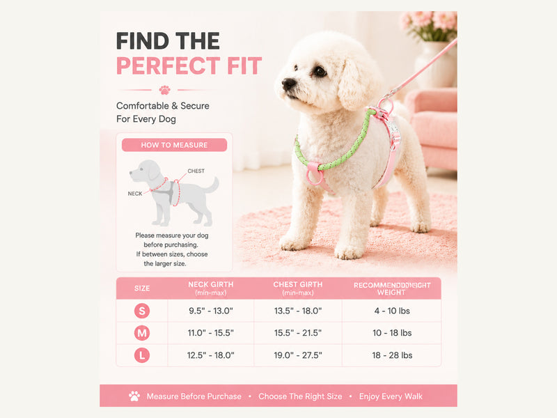 Custom Reflective Rope and Waterproof PVC Dog Harness Find the Right Fit detail image for wholesale buyers